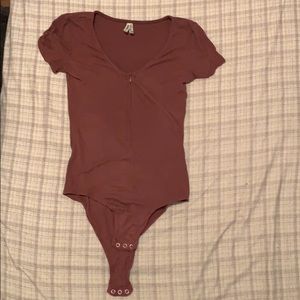Mudd Zip Bodysuit